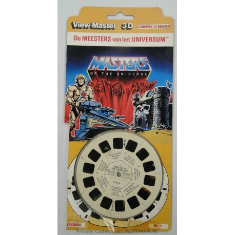 He-man View Master Reels with package, 1983
