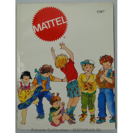 Mattel Sales Rep catalogue 1987