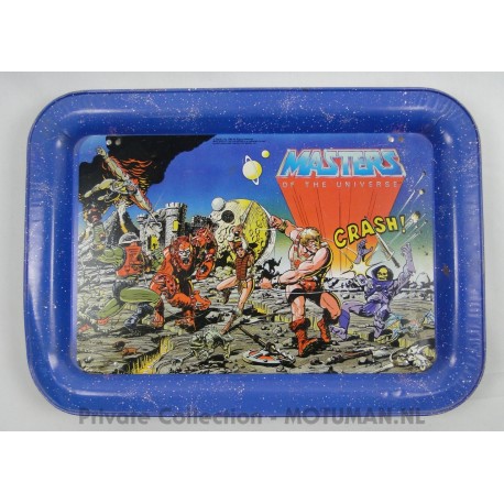 metal MOTU Breakfast Tray, 1985