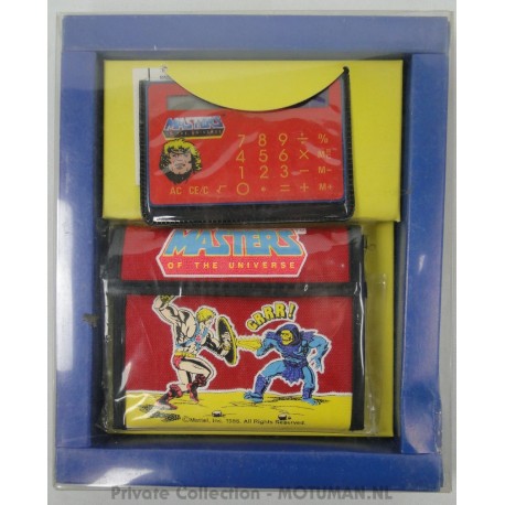 MOTU Calculator and Wallet MIB, Mattel 1987