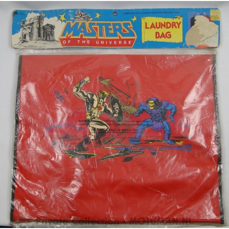 He-man Laundry Bag Red MIP, KG 1984