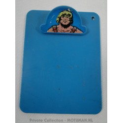 He-man mini clipboard loose, 1984