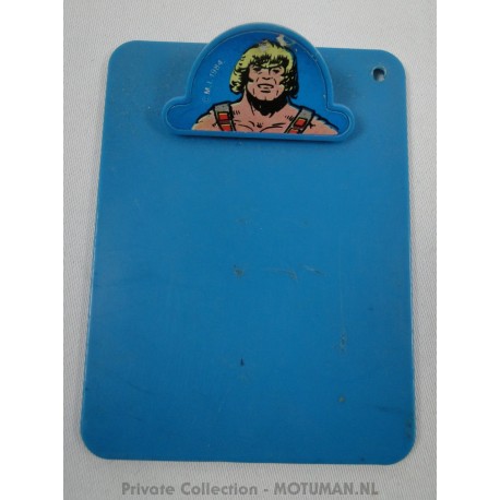 He-man mini clipboard loose, 1984