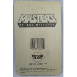 Skeletor Eraser MOC unpunched, Panosh Place 1984