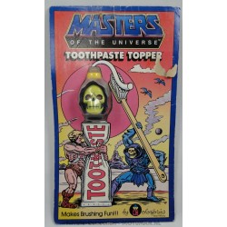 Toothpaste Topper âSkeletorâ MOC, Colorforms 1984