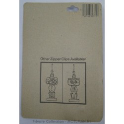 Zipper clips Skeletor MOC, HG Toys 1984