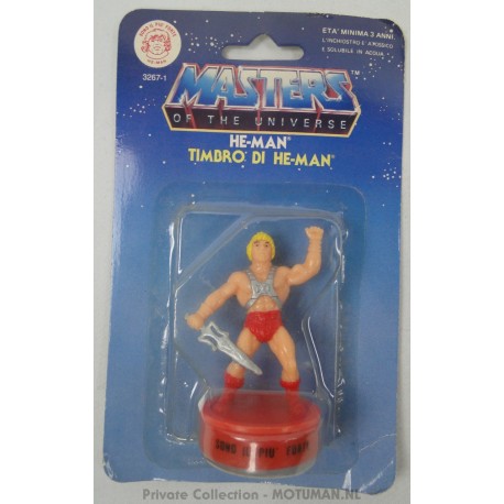 He-man Stamp MOC, Mattel 1985