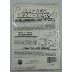 Lazer Blazer Holo stickers, Skeletor Collection, Peter Pan Playthings 1984