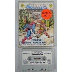 CBM 64/128 Casette, MOTU Super Adventure, US GOLD 1986