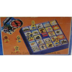 3D Action Game Square, board game, Golden 1983 (missing He-man and 2 stands)