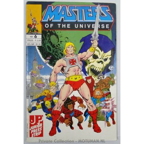 MOTU JP strip nr. 6, 1987 MOVIE story