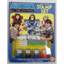 MOTU Self inking 4 + Stamp Set MIP, HG 1984