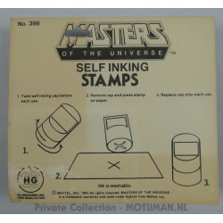 MOTU Self inking 2 Stamp Set MIP, HG 1984