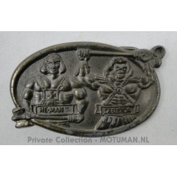 Belt Buckle metal He-man and Skeletor, Lee NYC