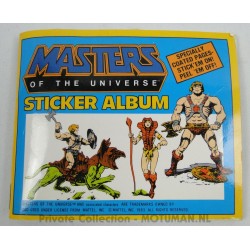 MOTU Puffy Stickers - Sticker album, pocket size - Mattel 1983