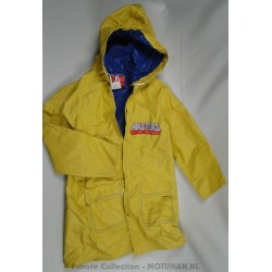 MOTU Raincoat Yellow, Swell-Wear industries, He-man + Battle Cat