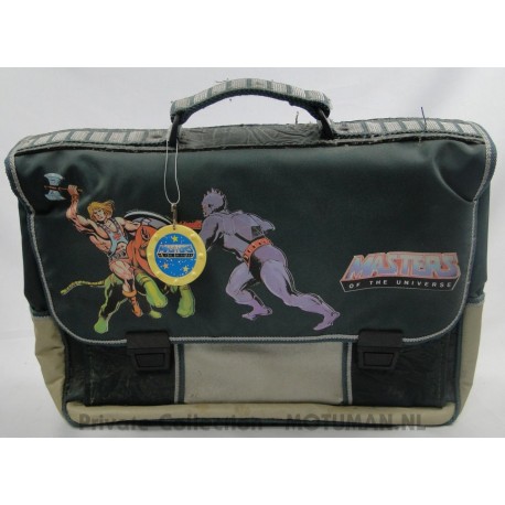 School Bag 40x28, He-man on Battle Cat vs Webstor, Mattel 1986