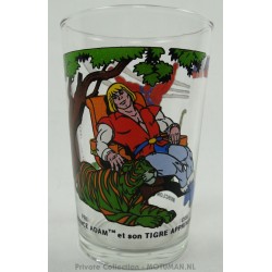 mosterd glas He-man/Battle Cat - Adam/Cringer