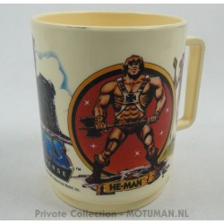 Cup, Deka 1983 Classic He-man + Skeletor