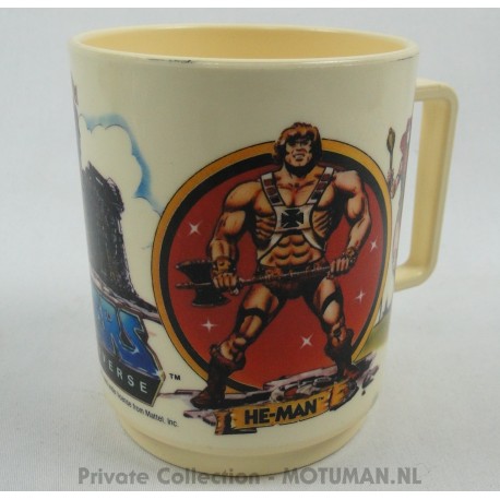 Cup, Deka 1983 Classic He-man + Skeletor