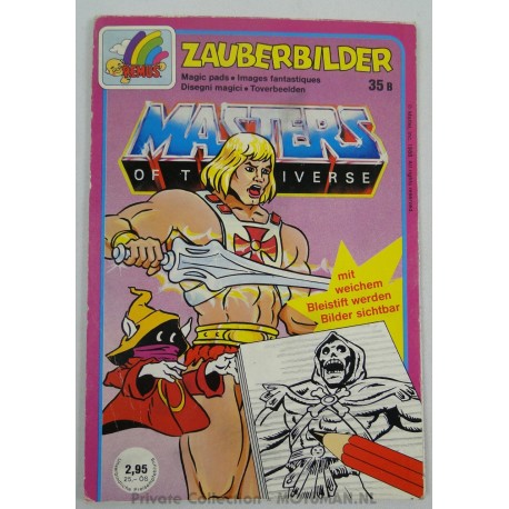 MOTU He-man Orko - Magic pads, 24 Zauberbilder, Remus 1988