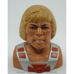 He-man Coin Bank loose, Mattel 1984