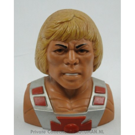 He-man Coin Bank loose, Mattel 1984