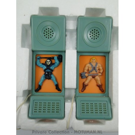 He-man & Skeletor kid telephones INTERCOM