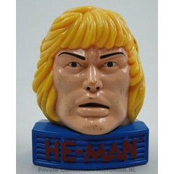 loose He-man head radio, no headphones, no bat cover