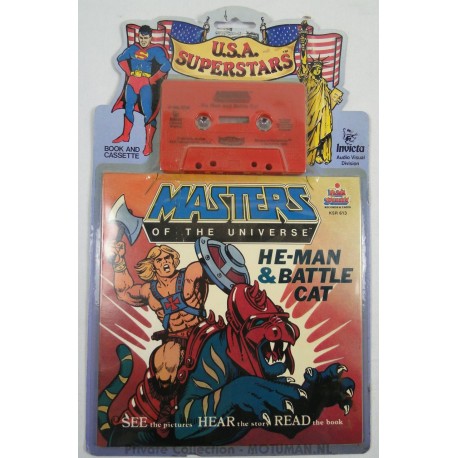 Hear and Read - He-man and Battle Cat Book and Cassette MOC, Kids Stuff 1983