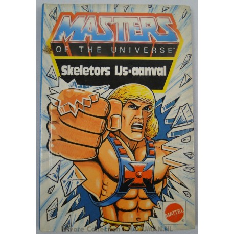 3/6 Skeletor’s ijs-aanval, Pocket Book NL, Mattel 1984
