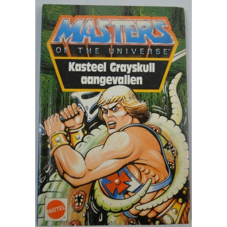 6/6 Kasteel Greyskull aangevallen, Pocket Book NL, Mattel 1984