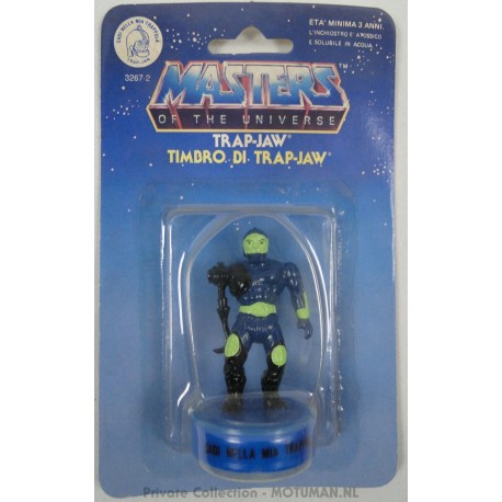 Trap Jaw Stamp MOC, Mattel 1985