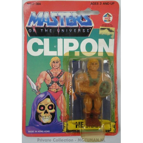 Clip On He-man MOC, HG Toys 1984