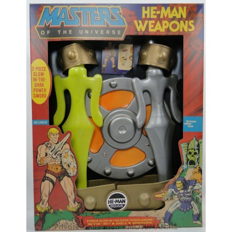 He-man Weapon Set MIB, Thomas Salter Toys Scotland 1983