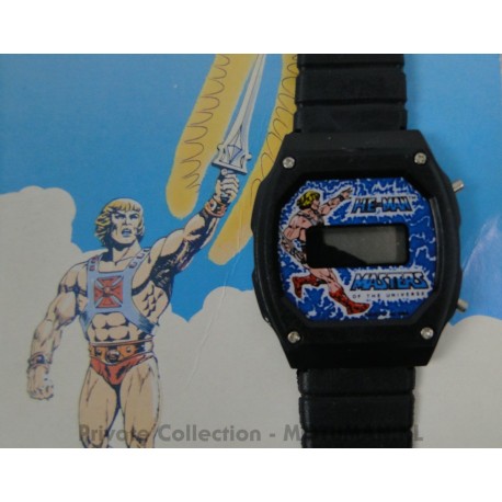 He-man Digital Watch MIP 2/4, Citron 1988