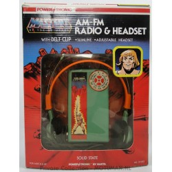 AM-FM Radio & Headset MIB, Power Tronic 1984