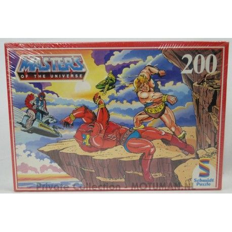 He-man Puzzle Sealed 200pcs Rood, Schmidt 1985