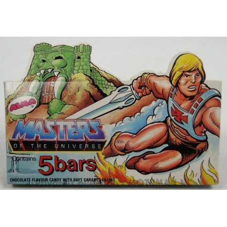 He-man Chocolate Candy Bars Box, Alma 1984