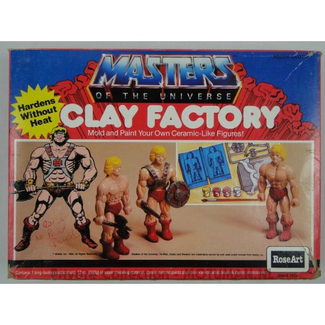 He-man Clay Factory MIB, Rose Art 1984