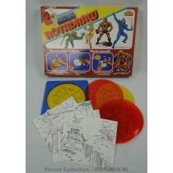 He-man Rotadraw MIB, Salters Toys 1984