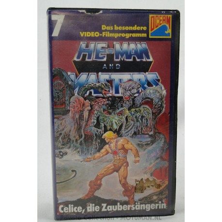 He-man VHS nr7 - Celice, die Zaubersangerin, Ocean 1984